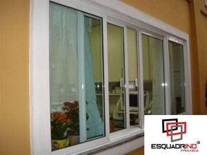 Janela de Alumínio de correr 4 Folhas