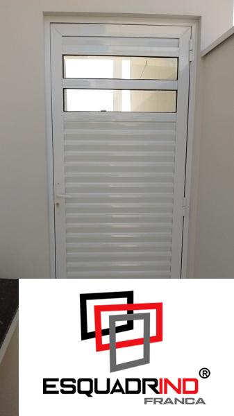 Porta de alumínio de giro - Imagem 3