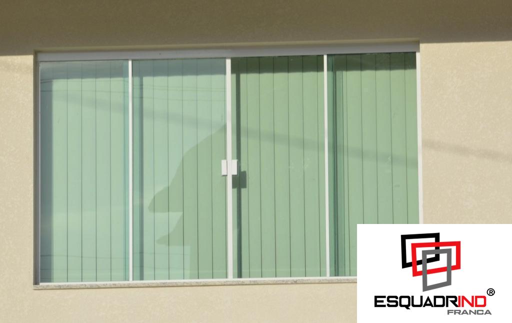 Janela de vidro temperado de correr com fixo de canto - Imagem 3