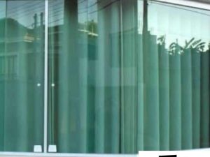 Janela de vidro temperado de correr com fixo de canto