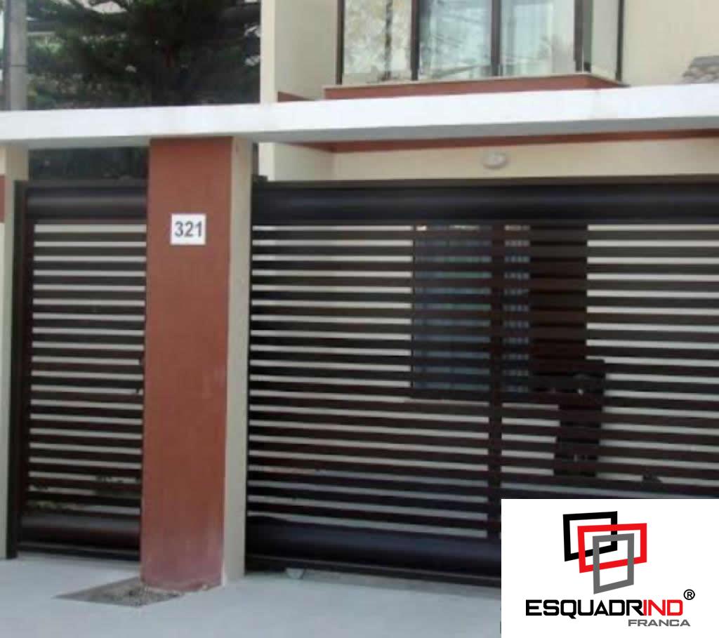 Portão de alumínio basculante - Imagem 5