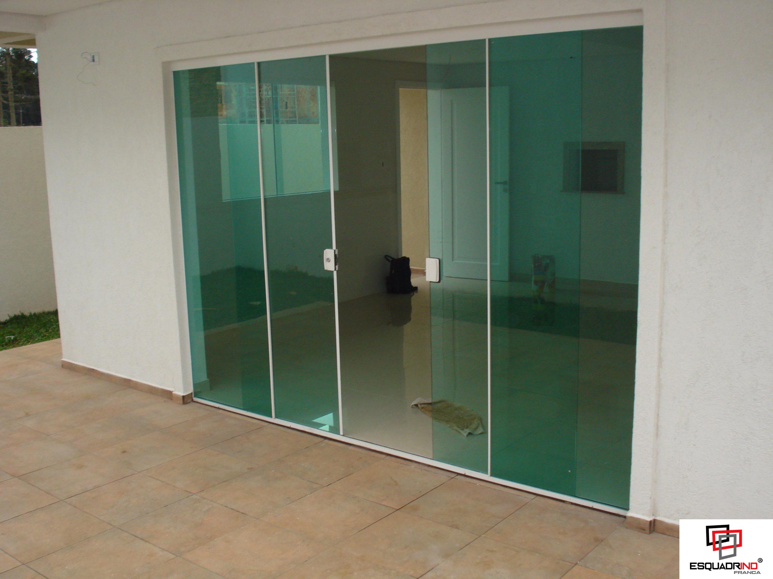 Porta de alumínio de correr 4 folhas - Imagem 2