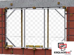 Travamento correto de contramarco